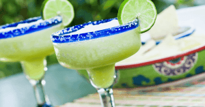 Are Margaritas Gluten-Free? Two glasses of lime margaritas