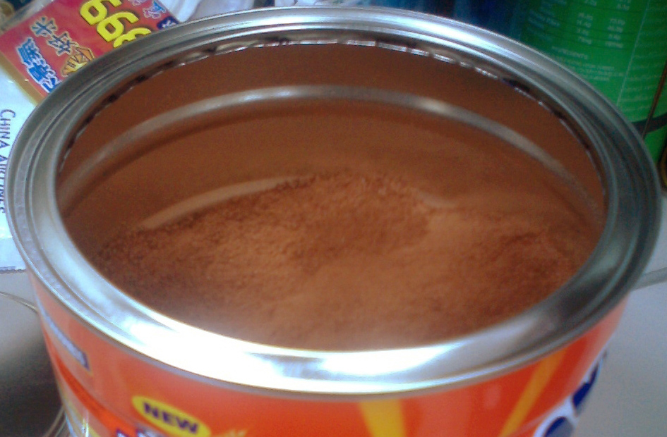 An image of Ovaltine's Opened Can