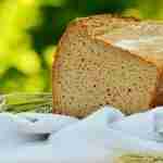 An image of gluten-free bread made for rice flour