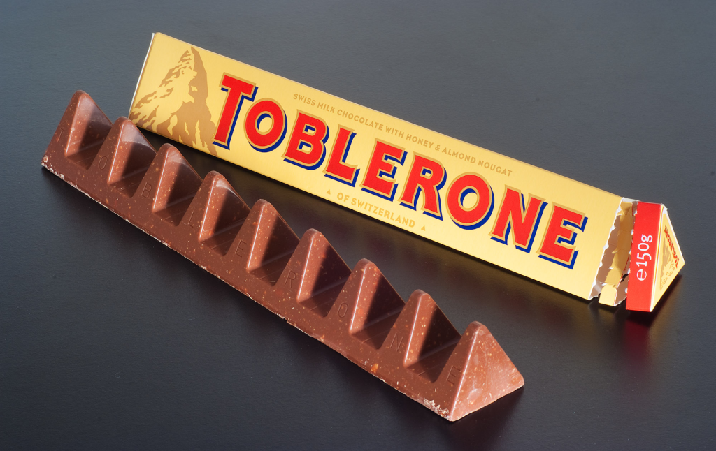 An image of Toblerone bar