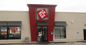 Are Jack In The Box? An image of Jack In The Box store front